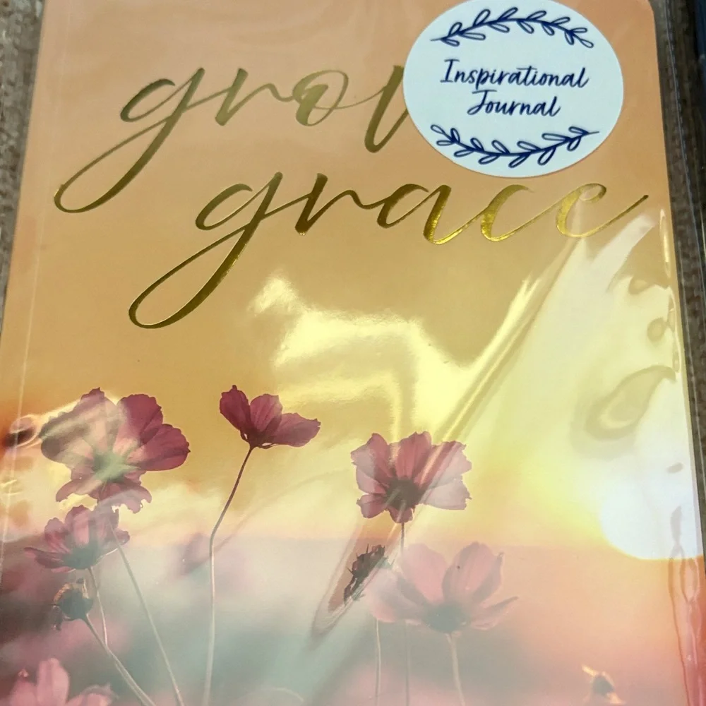 Christian Inspirational Four Journal Set with Gold Script